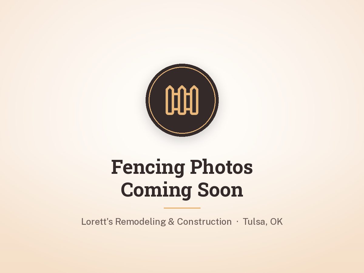 Ornamental metal pool fence by Lorett's Remodeling and Construction in Tulsa, OK
