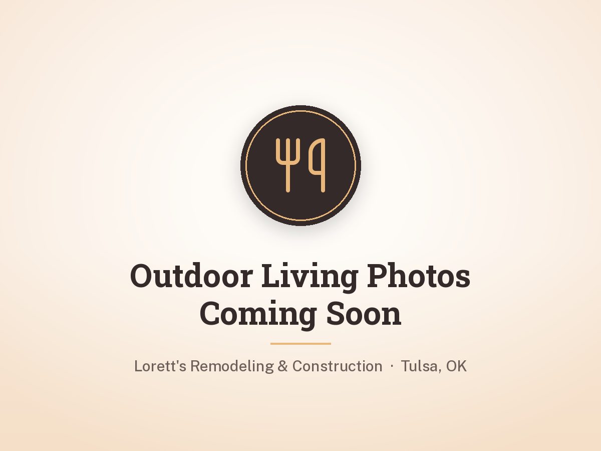 Outdoor kitchen and grill station by Lorett's Remodeling and Construction in Tulsa, OK
