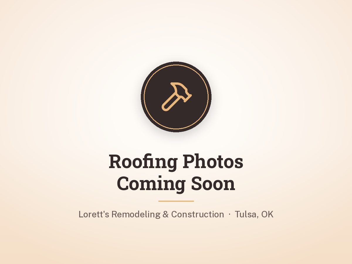 Roof tear-off and decking repair by Lorett's Remodeling and Construction in Tulsa, OK